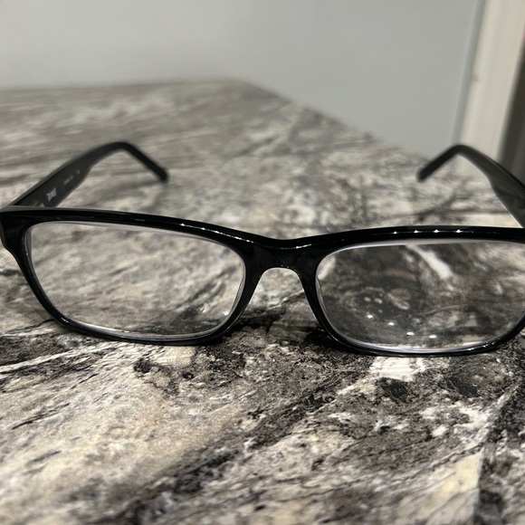Tapout Black Rectangular Eyeglasses frames and hard case only Unisex - Picture 6 of 11